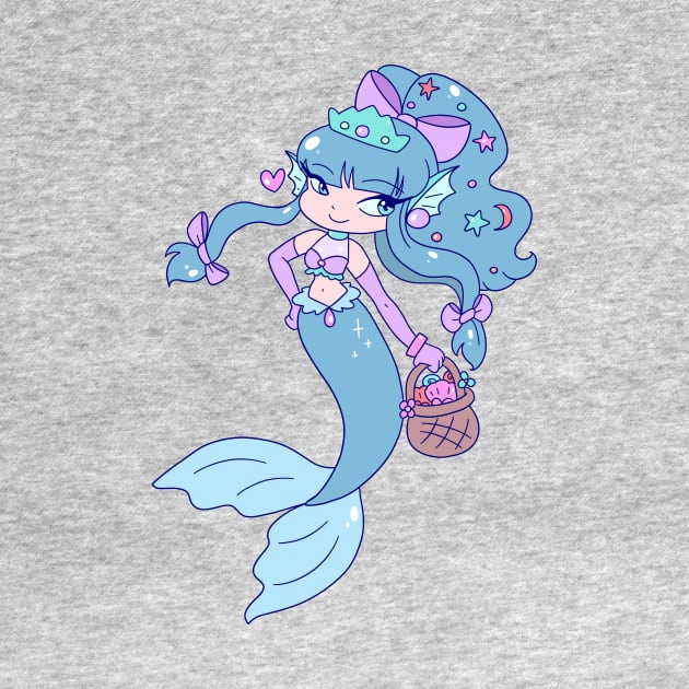 Pretty Pastel Mermaid by saradaboru